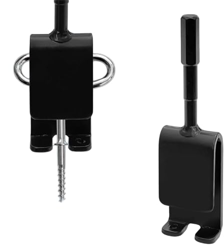 2 PCS Universal Ice Anchor Tools, Heavy Duty Ice Fishing Anchor Power Drill Adapter, Ice House Anchors for Ice Insert Sewing, Durable Metal Winter Ice Fishing Accessories for Ice Shanty Tent Setup