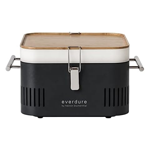 Everdure by Heston Blumenthal HBCUBEG Cube Portable Charcoal BBQ Cover