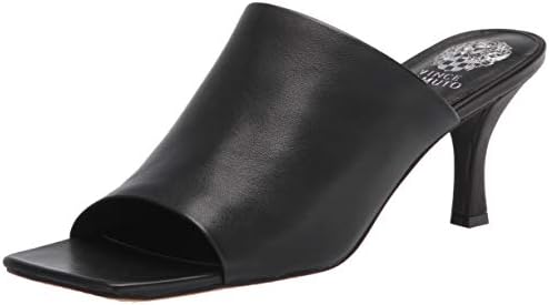 Vince Camuto womens Arlinala Open Toe Mule, Black, 8.5 US