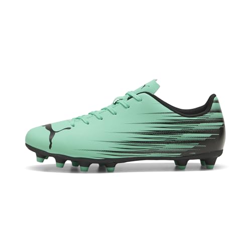 PUMA Men's Attacanto II Firm, Artificial Ground Soccer Cleats, Mint Jelly- Black SS26, 11 Attacanto...