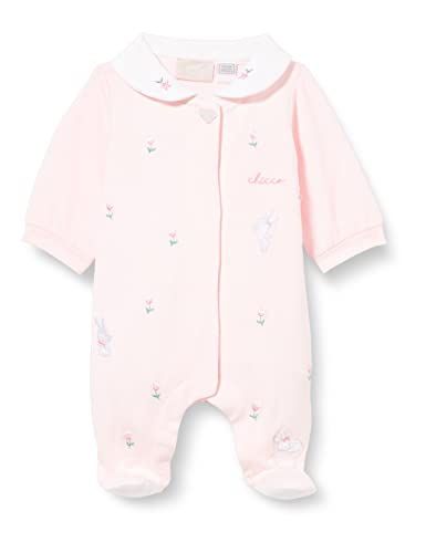Chicco Baby - Mädchen Jumpsuit mit Frontöffnung, Rose (461), 3 Monate