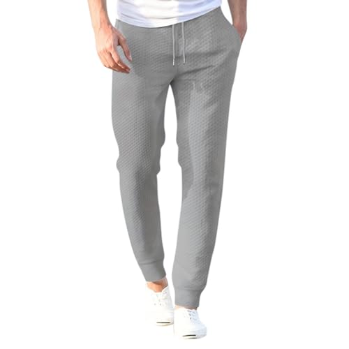 Pantalon de course à pied respirant en lin blanc contre la chaleur estivale