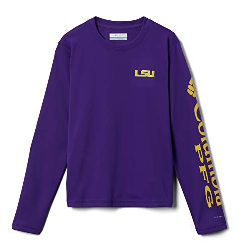 T-shirt de sport Columbia Terminal Tackle XL violet jaune