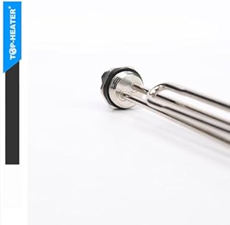 Water Heater Element 4500W,Screw-in,Foldback Type 02582 Water Heater Elements by TOP-HEATER, Fits Most Models As AO Smith, GE, Kenmore,Maytag,Whirlpool, Heater Element Replacement 1Pack