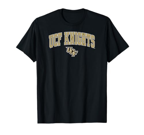 Central Florida Golden Knights Arch Over Black T-Shirt