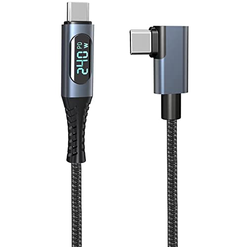 LOKEKE 240W USB 4.0 PD Type C Cable with LED Display