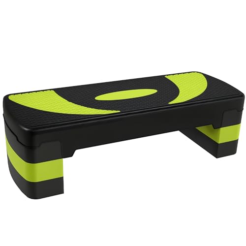 HOMCOM Stepper Fitness Aérobic Hauteur réglable...
