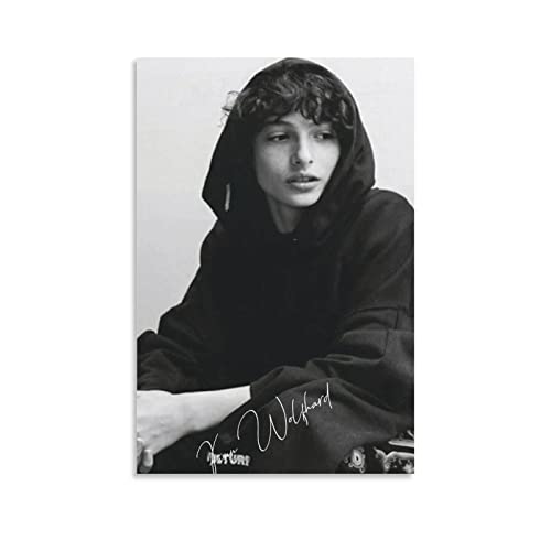 Impression sur toile Finn Wolfhard affiche décoration murale 50x70