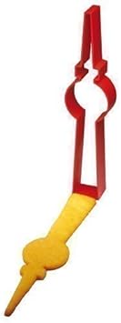 Fernsehturm Berlin Souvenir & Ausstechform in rot