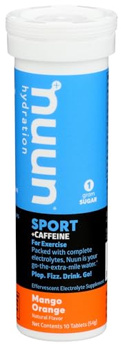 Nuun, Electrolyte Drink Tablets Mango Orange, 10 Count