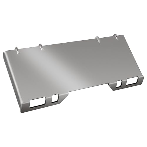 GAOMON 1/2" Skid Steer Attachment Plate Universal Quick Attach Mount Plate Compatible with Kubota, Skid Steers and Tractors, 1/2"