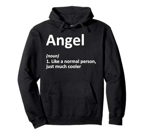 ANGEL Definition Personalized Name Funny Birthday Gift Idea Pullover Hoodie