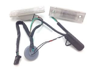 Trunk Assembly License Plate Lamp Light Switch Button and Trunk Switch Compatible with Chevrolet Compatible with Cruze Dc 12V 5W
