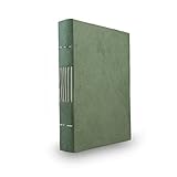 Nepali Keeper Journal with Handmade Lokta Paper. Made in Nepal. (5x7 Inches, Sage)