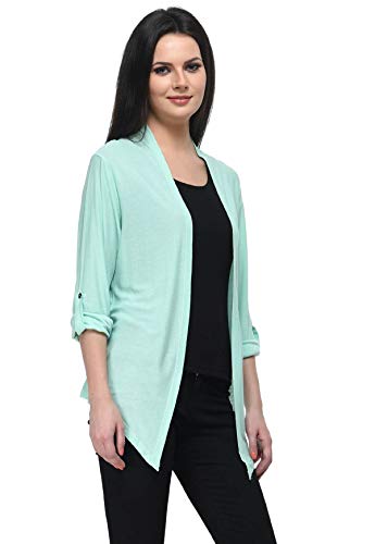 Image of Frenchtrendz Womens's Viscose Crepe Shrug(Size: XS-4XL)