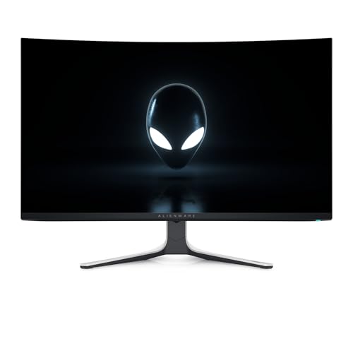 Image of Alienware Aw3225Qf Computer Monitor 81.3 Cm (32 inch) 3840 X 2160, W129021912 (81.3 Cm (32) 3840 X 2160 Pixels 4K Ultra Hd Qd-OLED Black, White)