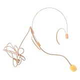 Cabilock Headset Mikrofon Attrappe Flexibles Headset Mikrofon für Singen und Sprechen Sicheres Bühnen Accessoire für Kinderaufführungen Lehrer und Präsentationen Hautfarben