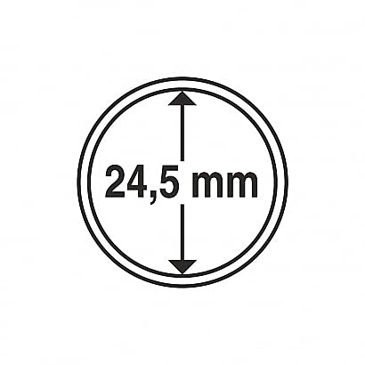 Leuchtturm 310706 Coin Capsules Inner Diameter