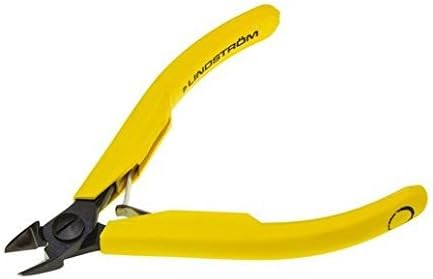 (Pack of 4) Lindstrom 8141 Yellow Handle Flush Cutter 0.1-1.25 mm