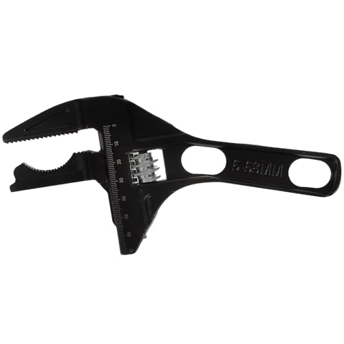 Yardenfun Chiave Giratubi Idraulico in Alluminio Leggero per Riparazioni Bagno e Lavandino Strumento Multiuso Professionale con Apertura Ampia per Fissaggi Attrezzo per Impianti e Veicoli