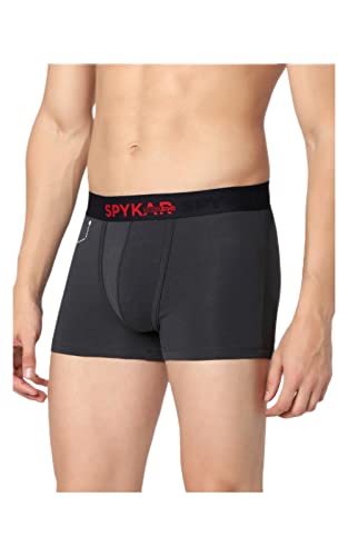 Image of Underjeans Men's Cotton Blend Trunks (Pack of 2) (UJNPTS008E2)