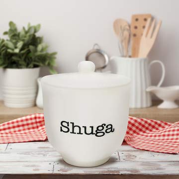 Twerp Sugar Bowl | Cute Ceramic Shuga Dish With Lid | Perfect Hostess Gift Or Housewarming Gift #TOP2