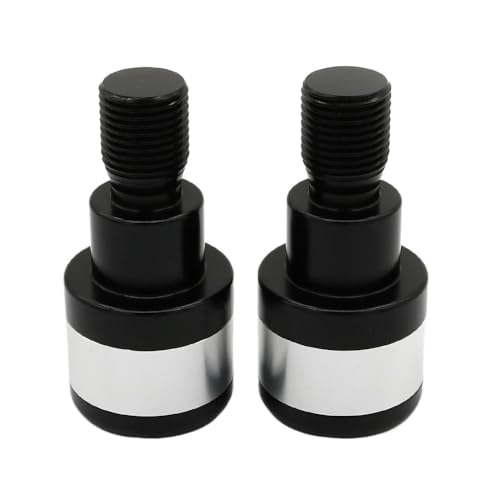 Bouchons d'extrémité de guidon moto Silver A en aluminium CNC
