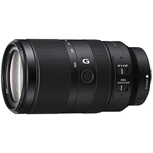 Sony Alpha 70-350mm F4.5-6.3 G OSS Super-Telephoto APS-C Lens, Black