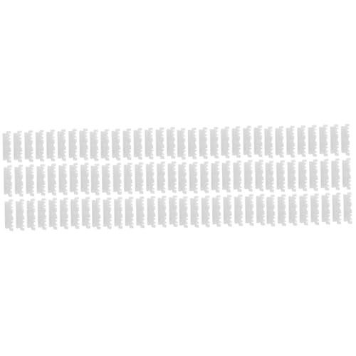 OSOLADY 4sets Single Edge Barbershop Quality Stainless Steel Face Face Cutter Ideal for Home Salons 100pcs*4