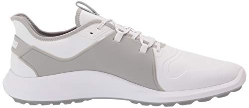 Puma Mens Ignite Fasten8 Pro Golf Shoe, Puma White-Puma Silver-High Rise, 9.5 Us #TOP5