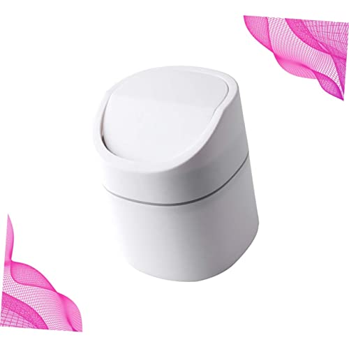 Papelera de Escritorio Compacta MAGICLULU Blanca miniatura 5
