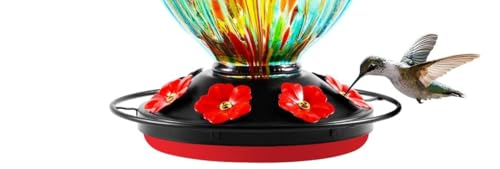 2026 Upgraded Base | Leak-Proof Design Hummingbird Feeder Base (Only Includes the Base Does not Include the Glass Bottle or the top Light)
