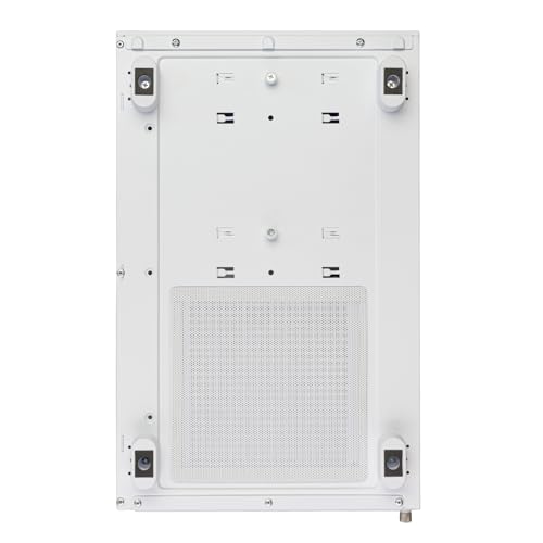 Image of Silverstone Technology Lucid 04 Panoramic Micro-ATX Chassis with a Striking 270 Field of View, SST-LD04-W-ARGB