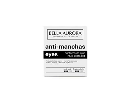Bella Aurora Contorno de Ojos Crema Despigmentante, 15 ml | Anti-Arrugas y Anti-edad | Reduce Ojeras y Bolsas… - Imagen 3