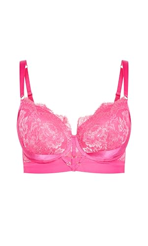 Image of City Chic Plus Size Bra - Alexis Contour Longline