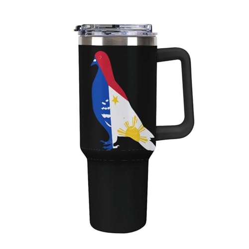 Taza de viaje de Filipinas Pinoy           ideal para llevar tu té al trabajo o en el coche