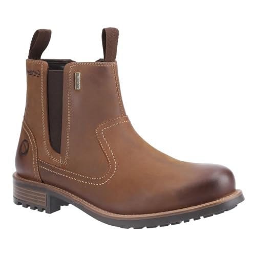 Bottines Cotswold Worcester boot light brown en cuir marron clair - 2