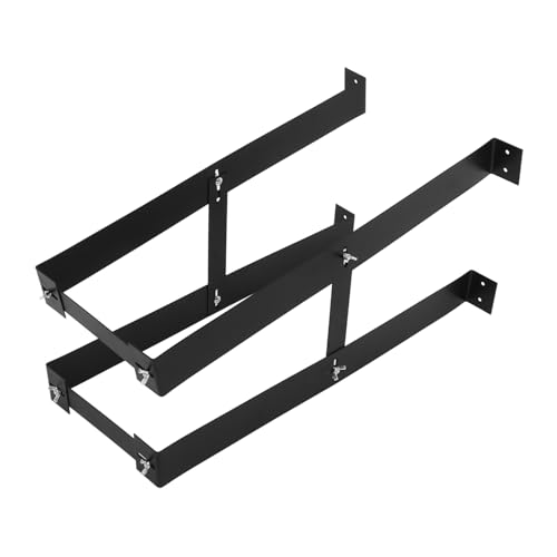 Soporte para CPU Happyyami ajustable en acero carbono para montaje bajo escritorio, diseño robusto y ahorro de espacio