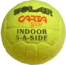 Carta 5-A-Side Solar 18 Panel Indoor Football - Yellow