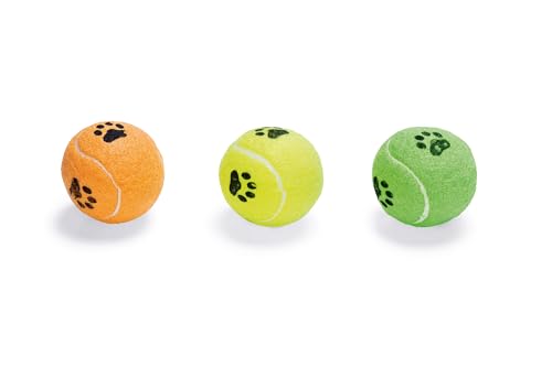 Karlie Tennisbälle mit Squeeker ø: 6 cm farblich sortiert