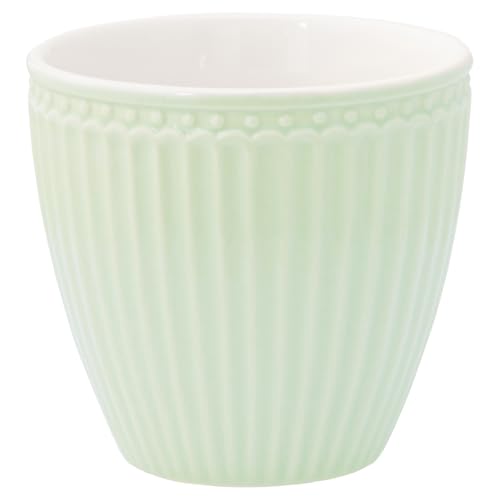 Greengate - Kaffeetasse - Latte Cup - Becher - Alice - Pale Green - Porzellan