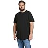 JACK & JONES Mens Noa T-Shirt Plus Size Tee Top Black 5XL #1
