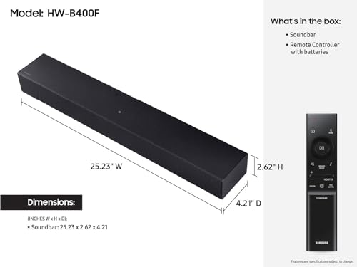 Home Theater Soundbar with Subwoofer