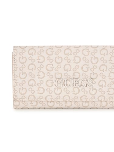 Image of Guess Women Beige Printed Wallet