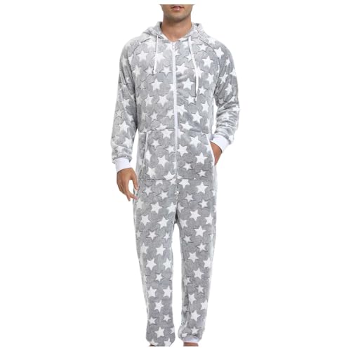 Pyjama homme polaire chaude col montant contre le froid de l'hiver