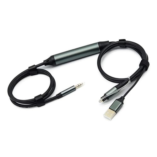 Cable convertidor de sonido óptico digital a analógico USB de 3.5mm para TV