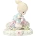 Precious Moments 152012 Growing In Grace, Age 6 Girl Bisque Porcelain Figurine Blonde