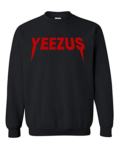 Yeezus Crew Neck, Yeezus Tour, Yeezus Merch, Yeezus Shirt, Yeezus T Shirt, Kanye Yeezus, Kanye for President, Yeezy for President Heavyweight Crewneck Sweatshirt (2XL, RED)