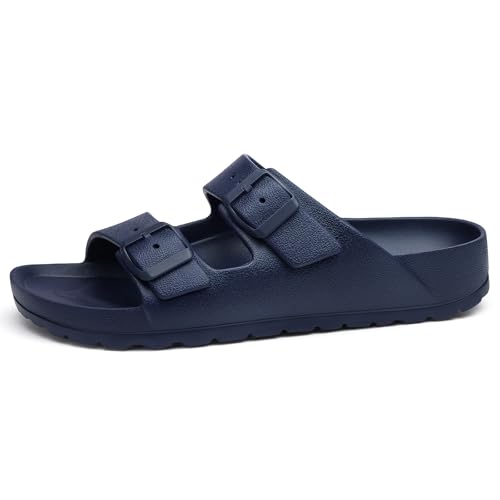 Image of KIDMI Women's Comfortable EVA Sandals with Medium Arch Support, Adjustable Buckle Summer Beach Slide Sandal