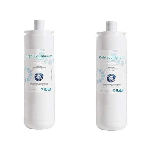 Kit 2 Refil Filtro Purificador IBBL Equilibrium Expert Due Evo Immaginare Original